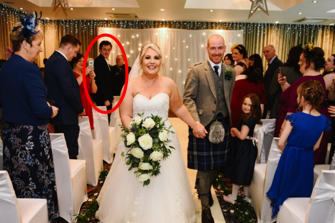 O mistério de penetra em casamento resolvido quatro anos depois