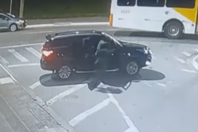O ex-delegado-geral da Polícia de SP, Ruy Ferraz, foi executado na noite de segunda-feira (16/9) vítima de uma emboscada -  (crédito: Reprodução Praia Grande Mil Grau)
