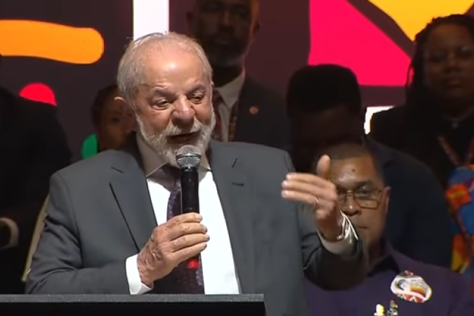 Lula ressaltou que a COP30 terá como objetivo aproximar o mundo da realidade amazônica, não apenas no debate ambiental, mas também na valorização cultural da região. -  (crédito: Reprodução/Youtube Canal Gov)