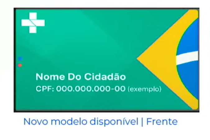 Novo Cartão SUS -  (crédito: YouTube / Ministério da Saúde)