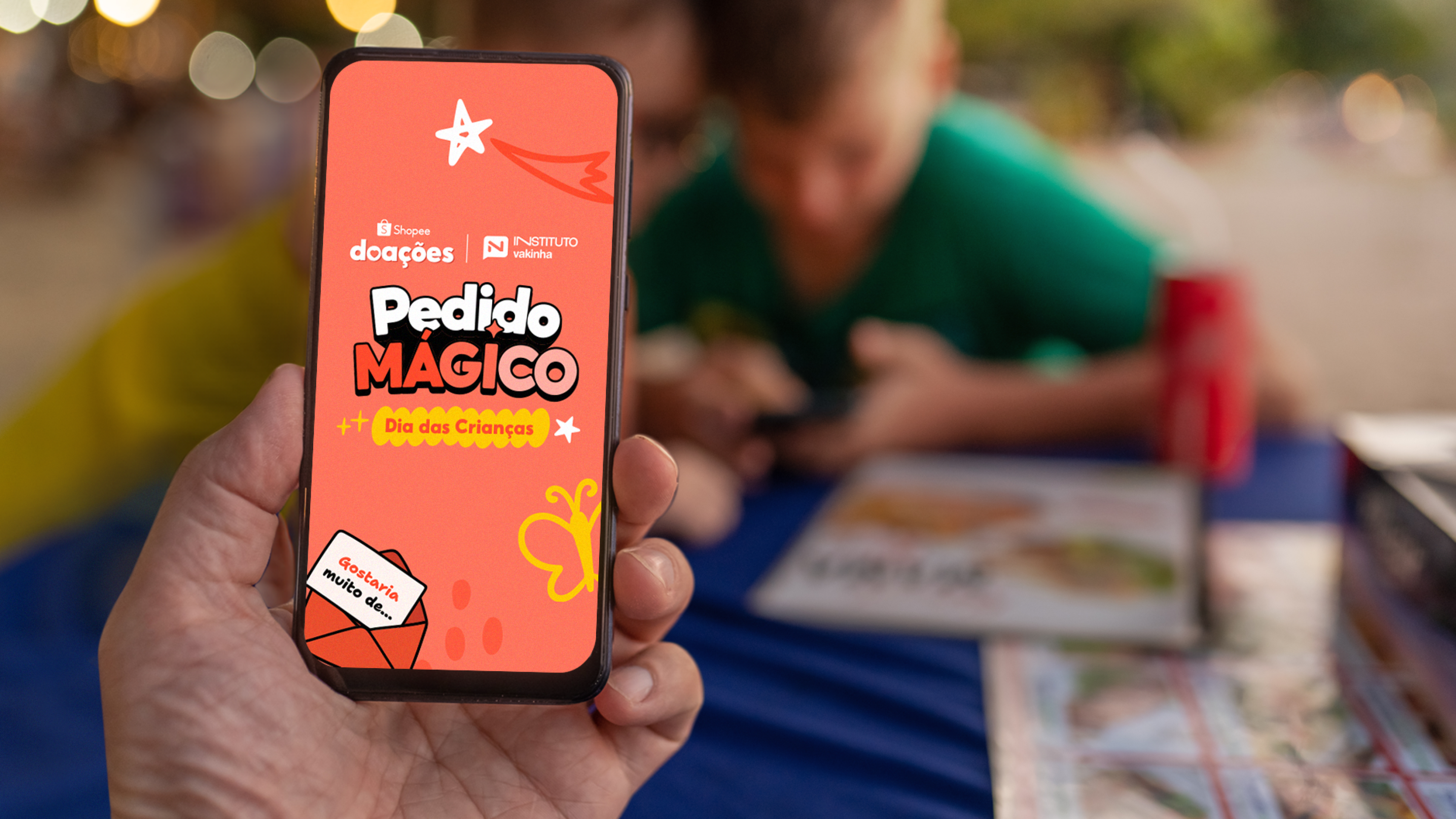 Shopee lança campanha Pedido Mágico para o Dia das Crianças  -  (crédito: DINO)
