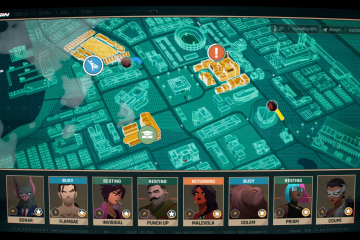 Principal sistema do jogo, além das escolhas, é o despache de cada herói para uma situação que case com a utilização de seus poderes ou de seu temperamento. 