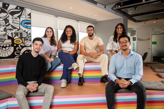 Programa de estágios  -  (crédito: Divulgação/Danone Brasil)