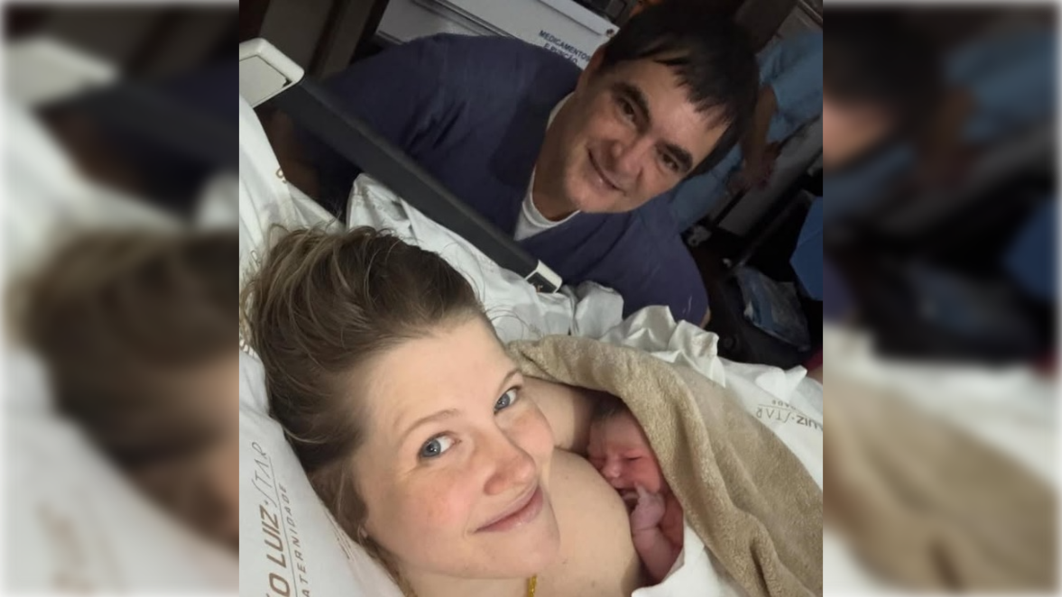 Samuel Rosa mostra a primeira foto da caçula recém-nascida