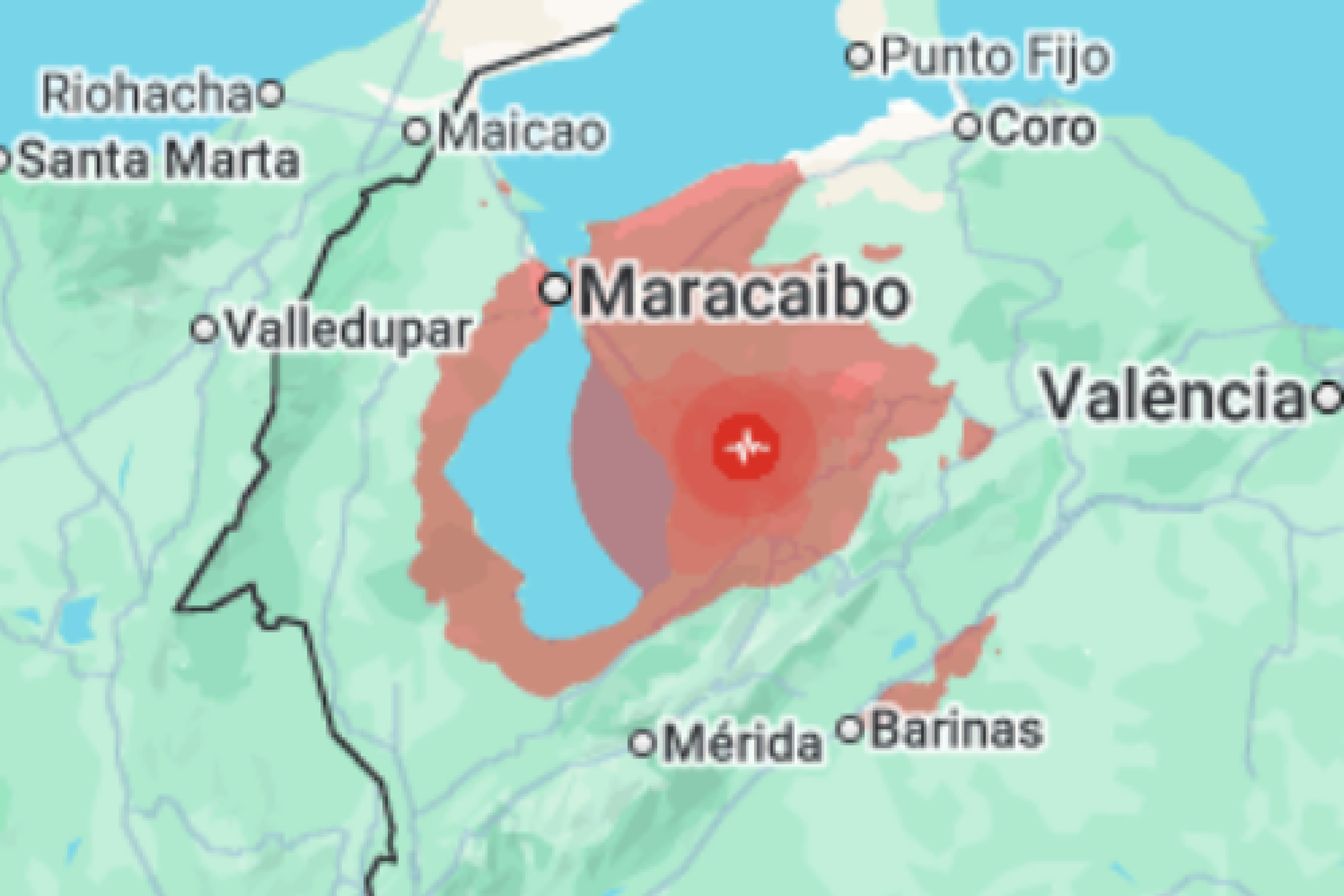 Terremoto de magnitude 6,2 atinge a Venezuela 