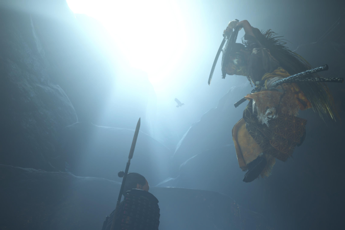 O jogo ainda mantém a furtividade, que é uma grande aliada na luta contra acampamentos cheios de inimigos.