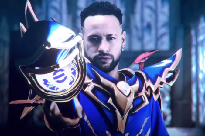 Neymar vira carta em nova parceria -  (crédito: Foto: Divulgação)