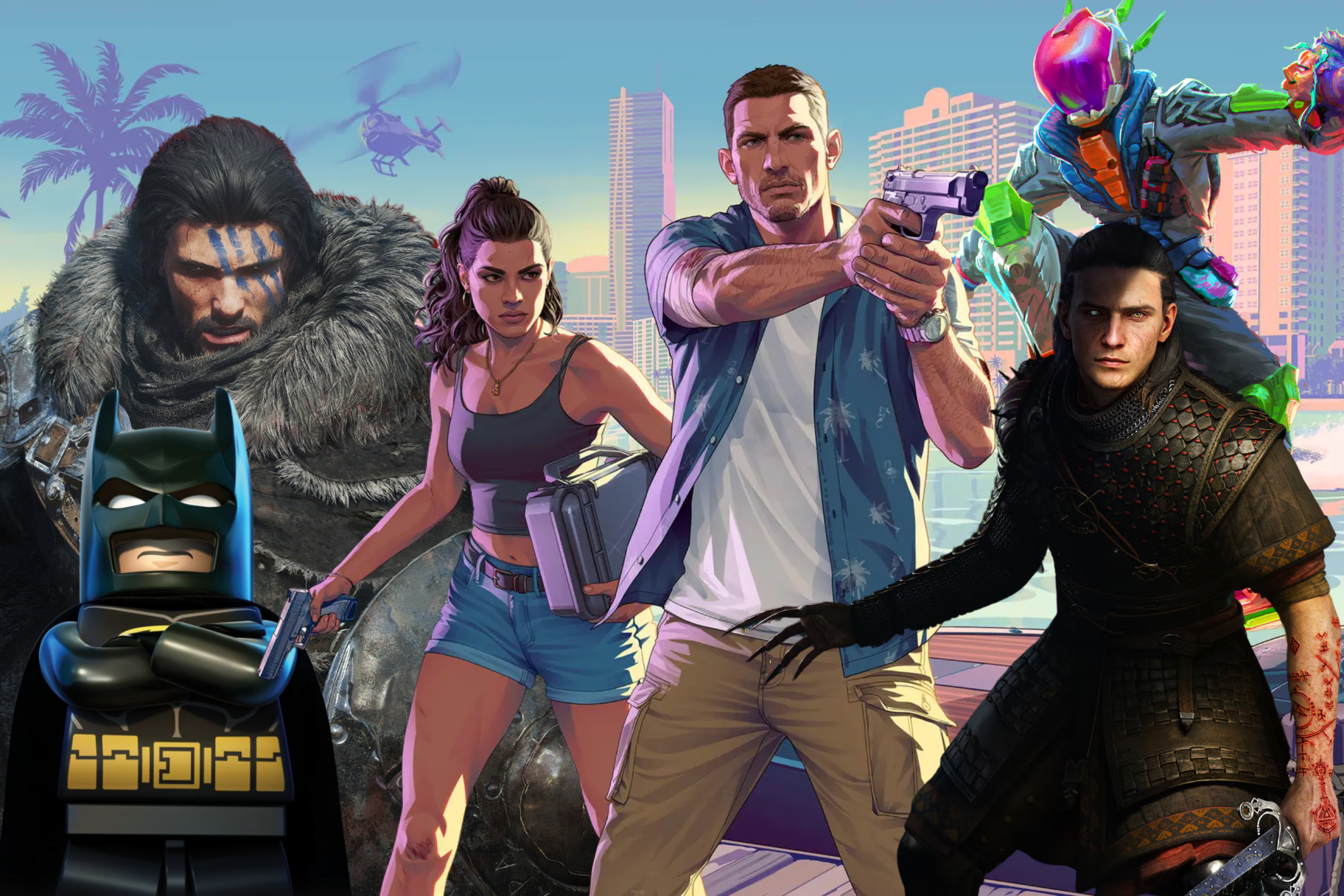Jogos de mundo aberto que irão concorrer com GTA VI no ano de 2026