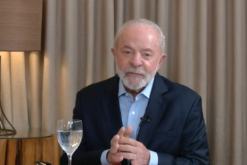 O presidente Luiz Inácio Lula da Silva (PT) cumpre agenda no Pará desde quinta-feira (2/10) e nesta sexta-feira detalhou problemas com a aeronave que o levaria para a Ilha do Marajó -  (crédito: Reprodução Tv Liberal )