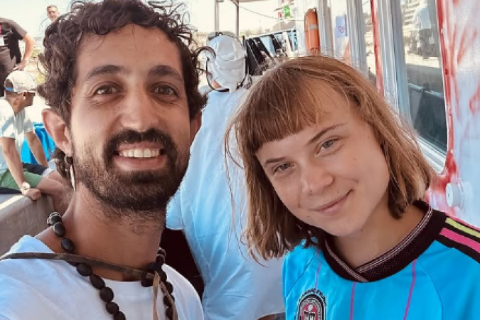 Nicolas Calabrese, cidadão argentino-italiano residente no Brasil, foi o único integrante da delegação brasileira a ser deportado  -  (crédito: Reprodução/Instagram/@niconiqito)