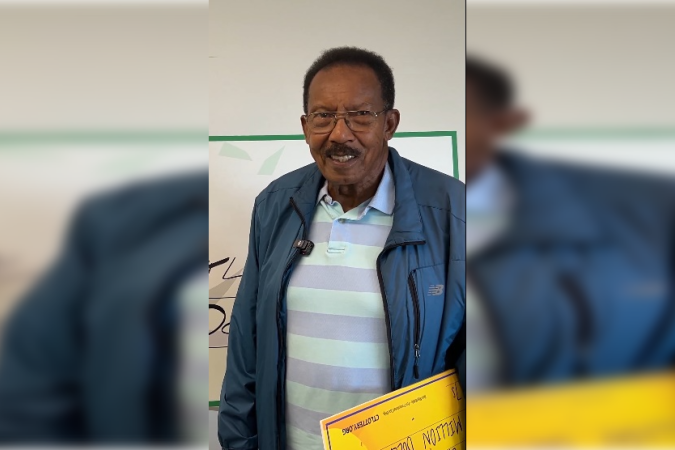 Shelley disse que pretende usar os prêmios para quitar dívidas e fazer doações para a sua igreja -  (crédito: Reprodução/X)