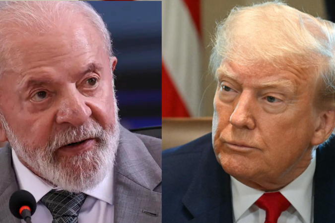 A conversa entre os chefes de Estado foi 