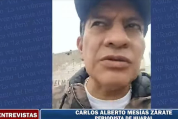 Neste ano, dois jornalistas foram assassinados no Peru, segundo a ANP -  (crédito: Reprodução: ANP Radio)