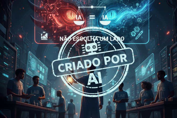 Pedi para a IA fazer uma imagem que ilustrasse este assunto (só fiz questão de um aviso da origem) -  (crédito: Gemini/Imagem de IA)