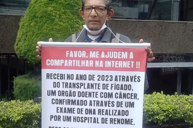 Câncer após transplante: SUS nega indícios de problema em fígado doado