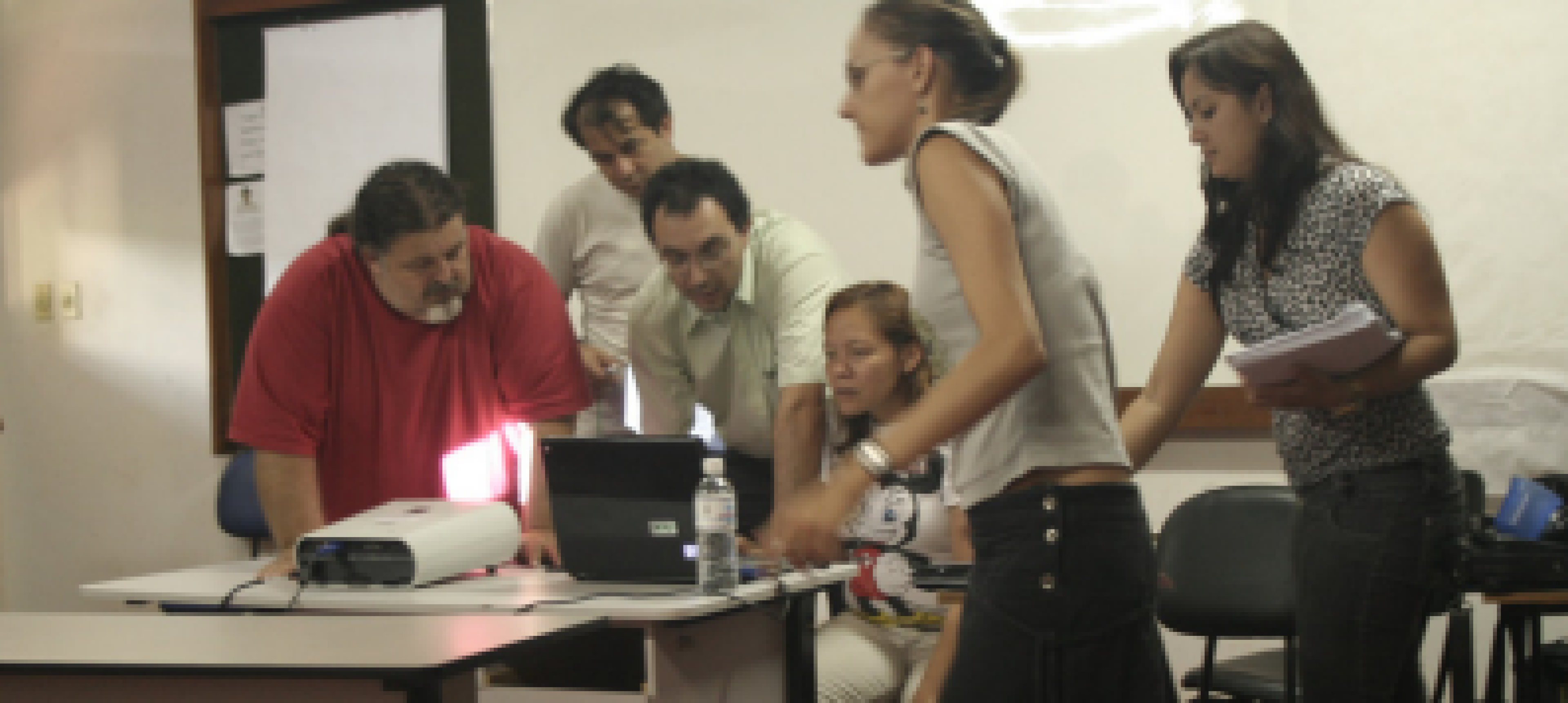 Trajano Quinh&otilde;es participa de reuni&atilde;o em Altamira, em 2012