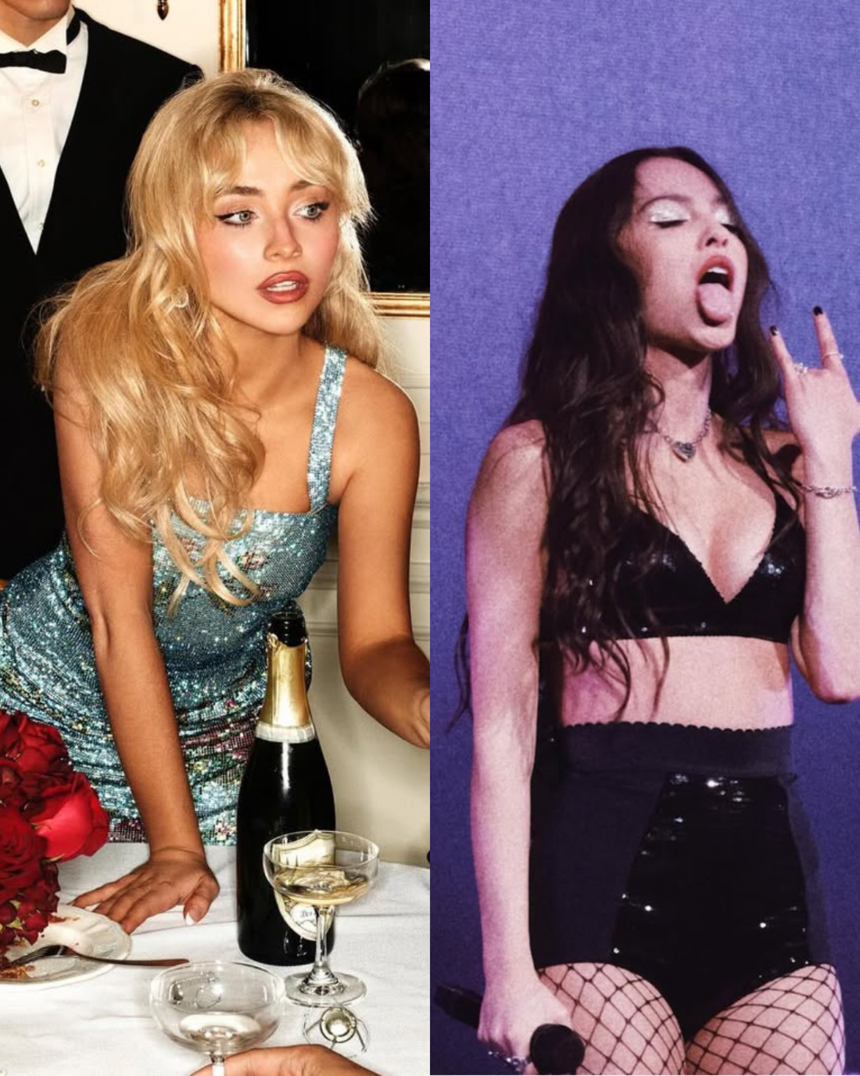 Quem é mais famosa: Sabrina Carpenter ou Olivia Rodrigo? Cariocas respondem