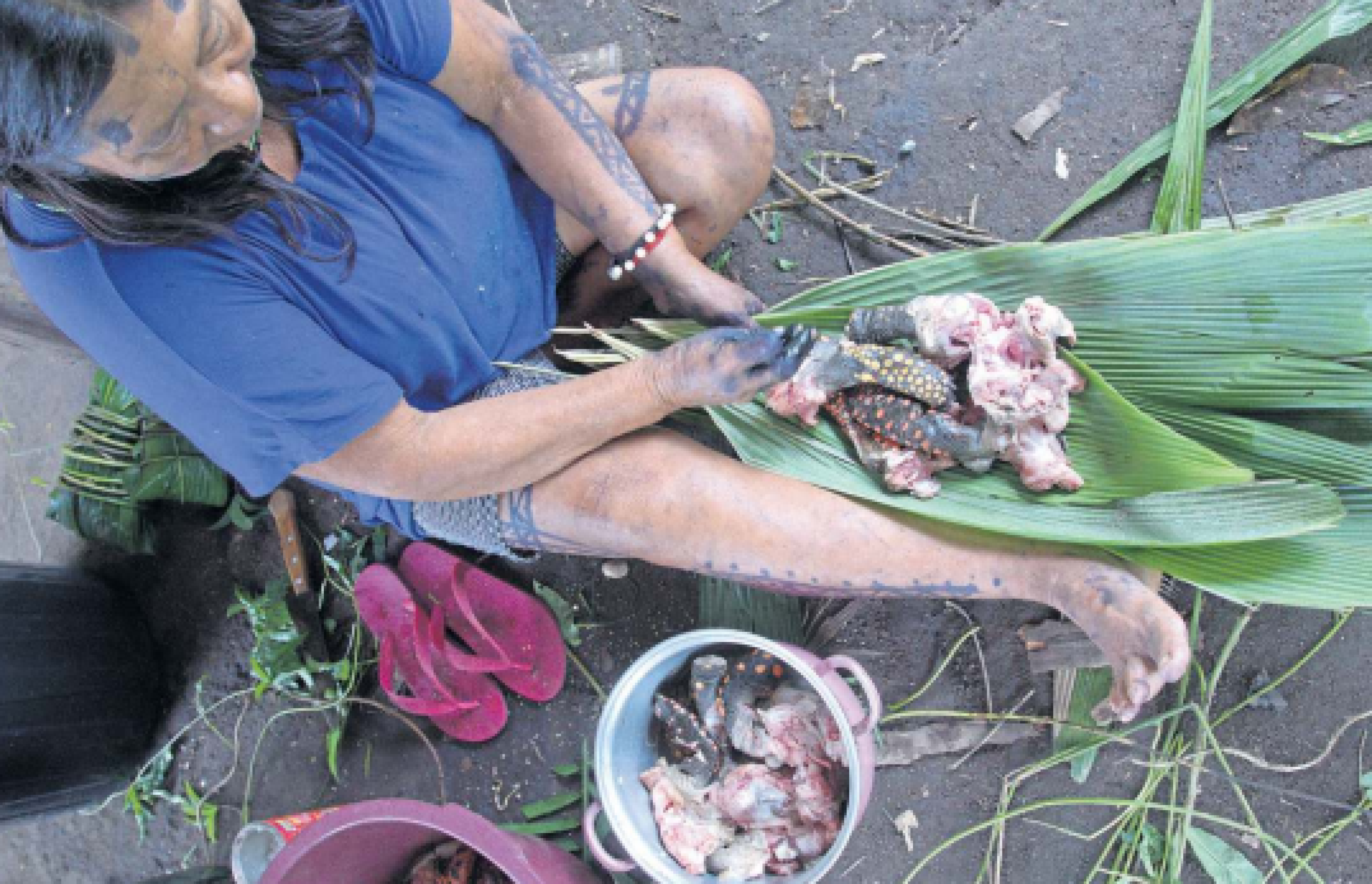 Mulheres e homens mais velhos mant&ecirc;m conhecimentos ancestrais