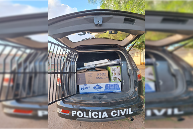 Itens apreendidos pela Polícia Civil -  (crédito: PCDF/Divulgação)