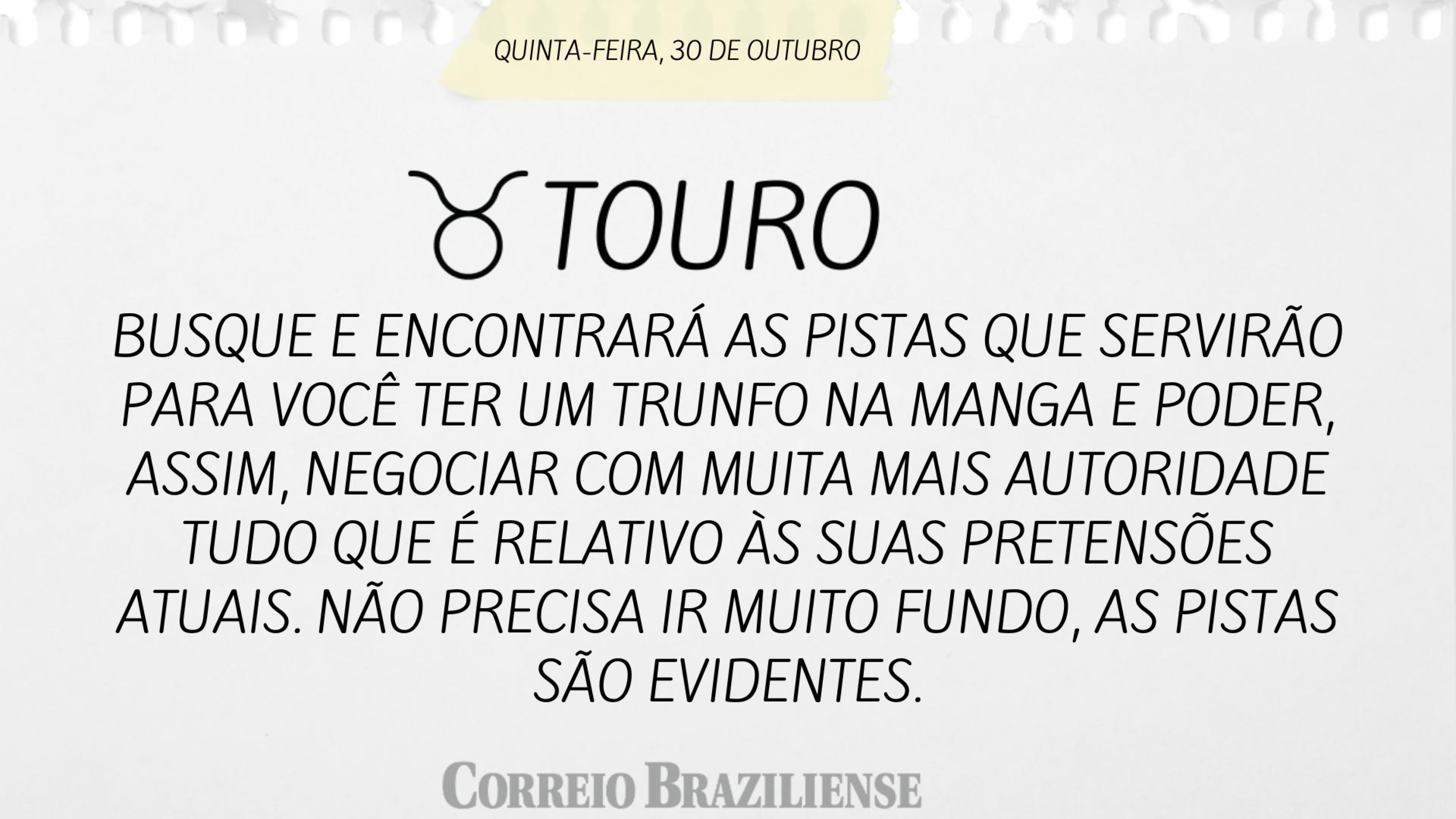 Hor&oacute;scopo desta quinta