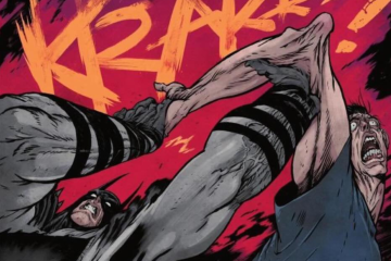 O Cavaleiro das Trevas quebra o braço do adversário sem dó assim que vê seu ato de supremacia branca. - (crédito: Reprodução/DC Comics) O Cavaleiro das Trevas quebra o braço do adversário sem dó assim que vê seu ato de supremacia branca. - (crédito: Reprodução/DC Comics)