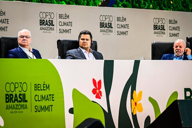 COP30: Alcolumbre defende a Amazônia brasileira durante Cúpula de Líderes