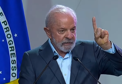 O petista também destacou, durante discurso na abertura da Conferência, em Belém, a dificuldade enfrentada para organizar o evento internacional na cidade, pela falta de infraestrutura -  (crédito: Reprodução/CanalGov) -O petista também destacou, durante discurso na abertura da Conferência, em Belém, a dificuldade enfrentada para organizar o evento internacional na cidade, pela falta de infraestrutura -  (crédito: Reprodução/CanalGov)