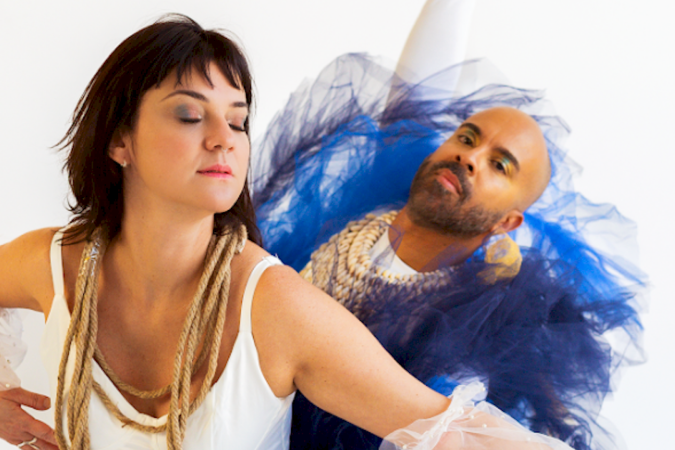 JØY Brandt se unem Bruno Capinan na inédita 'Laguna' - (crédito: Cinthia Fernandes) JØY Brandt se unem Bruno Capinan na inédita 'Laguna' - (crédito: Cinthia Fernandes)