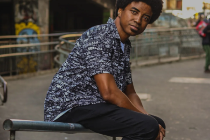 Roger Deff, rapper, e pesquisador da cultura Hip Hop