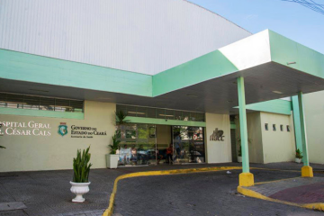 O Hospital César Cals fica no centro da cidade de Fortaleza, capital do Ceará - (crédito: Reprodução / Governo do Estado Ceará) O Hospital César Cals fica no centro da cidade de Fortaleza, capital do Ceará - (crédito: Reprodução / Governo do Estado Ceará)