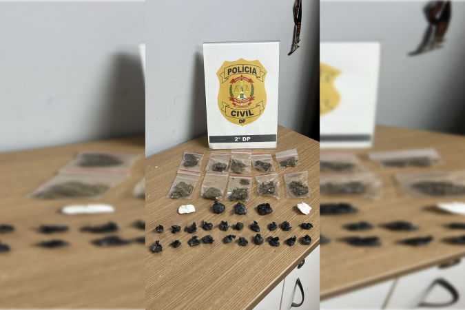 Adolescente foi conduzido à DCA 1 - (crédito: PCDF/Divulgação) Adolescente foi conduzido à DCA 1 - (crédito: PCDF/Divulgação)