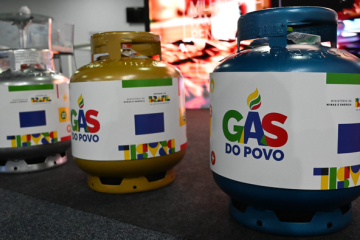 A expectativa do Executivo &eacute; que, at&eacute; mar&ccedil;o de 2026, o g&aacute;s de cozinha gratuito chegue a 15 milh&otilde;es de fam&iacute;lias -  (crédito: Ricardo Botelho/MME)