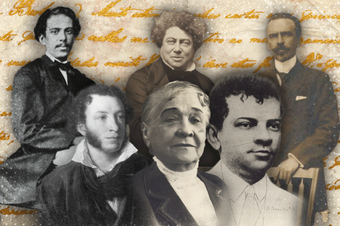 O francês Alexandre Dumas tem tido sua negritude resgatada -  (crédito: Arquivo Nacional/BBC)