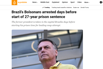 Repercussão no jornal Al Jazeera