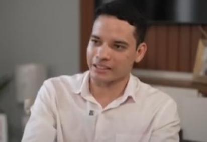 Edcley, que reside em Sobral, no Ceará, admitiu ter pago alunos para memorizar e repassar as perguntas do que ele desconfiou ser um pré-teste do MEC -  (crédito: Reprodução/TV Globo)