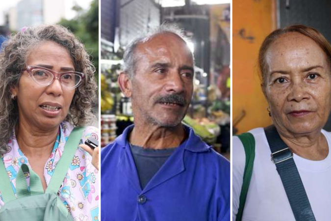 Como Alejandro Orellano, muitos venezuelanos dizem estar mais preocupados com a economia pessoal do que com uma invasão dos EUA - (crédito: Nicole Kolster/BBC Mundo) Como Alejandro Orellano, muitos venezuelanos dizem estar mais preocupados com a economia pessoal do que com uma invasão dos EUA - (crédito: Nicole Kolster/BBC Mundo)