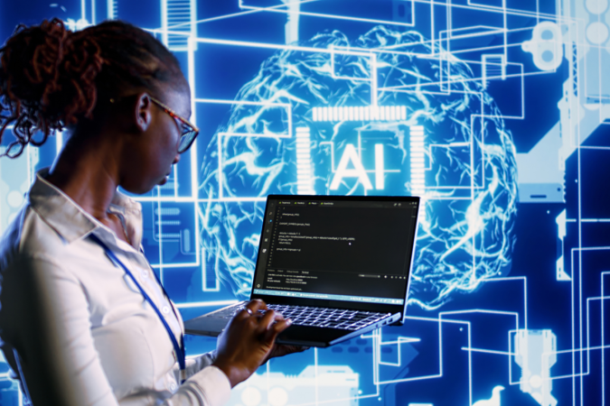 <em>Boom</em> da IA começa no fim de 2022, com lançamento do ChatGPT -  (crédito: Getty Images)