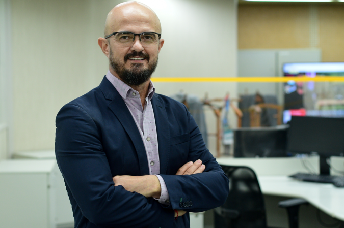 Helton Chagas Mendes, superintendente do Crediamigo, do Banco do Nordeste
 -  (crédito: Fernando Cavalcante )