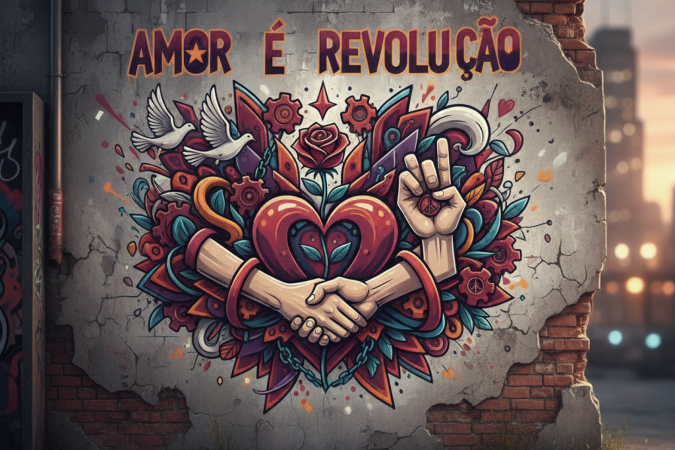Diogo Leon Xavier lança single 'Amor é Revolução' - (crédito: Divulgação) Diogo Leon Xavier lança single 'Amor é Revolução' - (crédito: Divulgação)