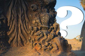 A escultura publicada no Instagram do TGA permance misteriosa. - (crédito: Reprodução/Instagram) A escultura publicada no Instagram do TGA permance misteriosa. - (crédito: Reprodução/Instagram)