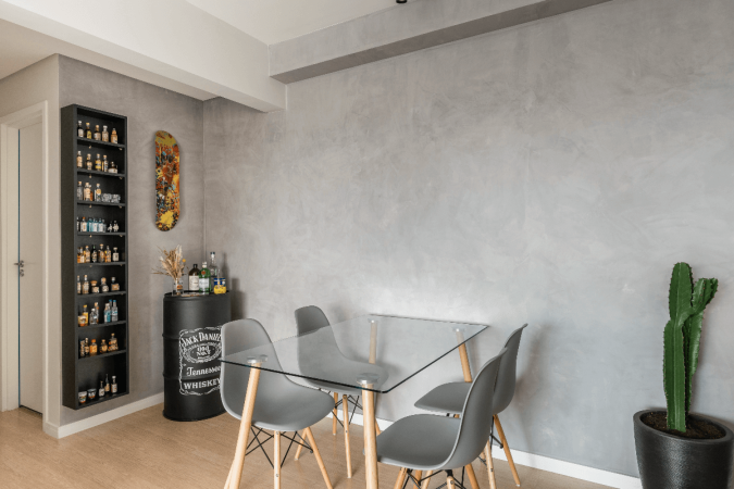 Os ambientes podem refletir a história dos moradores de forma equilibrada (Projeto: Camila Palladino | Imagem: Henrique Ribeiro) -  (crédito: EdiCase)