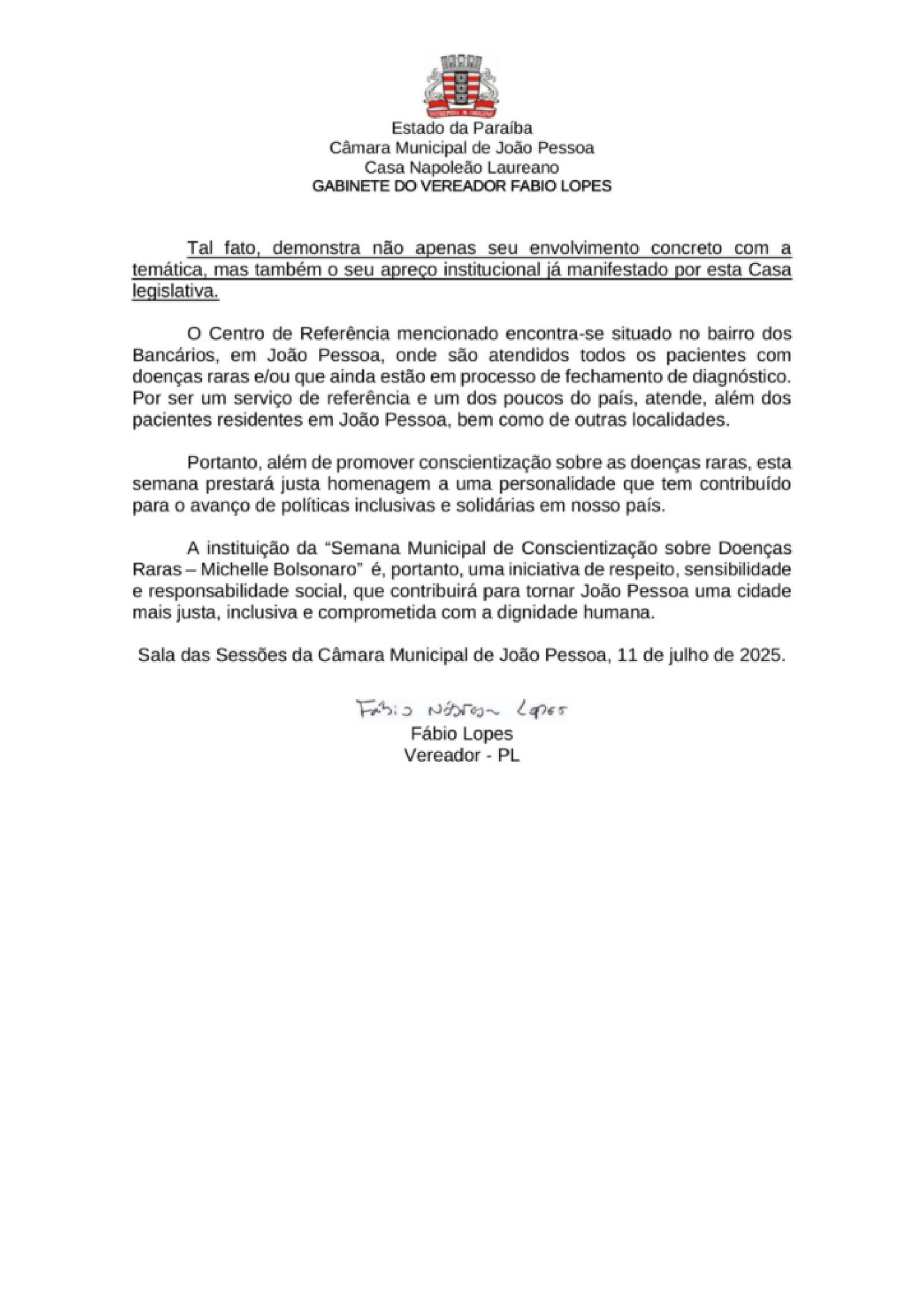 Lei foi publicada no Diário Oficial da União do Estado em 2 de dezembro