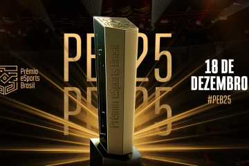 O Prêmio eSports Brasil 2025 ocorre no dia 18 de dezembro. - (crédito: Divulgação) O Prêmio eSports Brasil 2025 ocorre no dia 18 de dezembro. - (crédito: Divulgação)