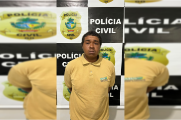 Homem foi preso pela Polícia Civil - (crédito: PCGO/Divulgação) Homem foi preso pela Polícia Civil - (crédito: PCGO/Divulgação)
