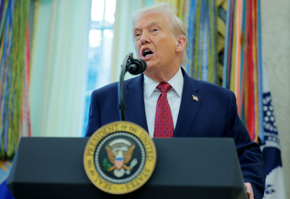 Trump processa BBC por acusação de difamação em documentário -  (crédito: BBC Geral) -Trump processa BBC por acusação de difamação em documentário -  (crédito: BBC Geral)