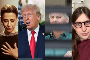 Fernanda Torres, Donald Trump, Jair Bolsonaro, Felca -  (crédito: Reprodução IG/AFP/Reprodução IG)