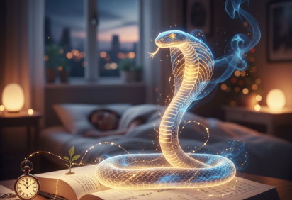 O que significa sonhar com cobra no fim de ano? Psicóloga responde -  (crédito: Inteligência Artificial ) -O que significa sonhar com cobra no fim de ano? Psicóloga responde -  (crédito: Inteligência Artificial )