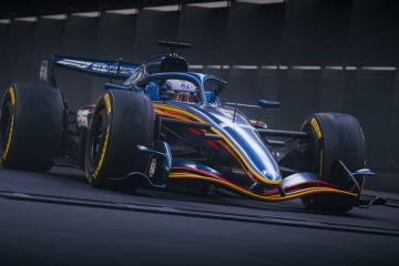 Carro já foi testado no circuito de Mônaco -  (crédito: Divulgação/FIA)