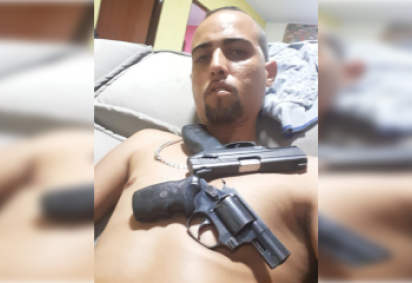 Criminoso apontado como líder das organização foi preso em Goiás  -  (crédito: Material Cedido ao Correio) -Criminoso apontado como líder das organização foi preso em Goiás  -  (crédito: Material Cedido ao Correio)