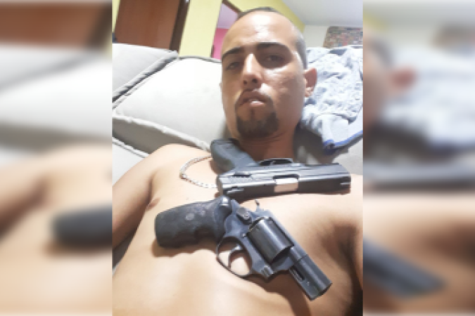 Criminoso apontado como líder das organização foi preso em Goiás - (crédito: Material Cedido ao Correio) Criminoso apontado como líder das organização foi preso em Goiás - (crédito: Material Cedido ao Correio)